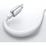 Joyroom S-A55 StarFlight Schnellladekabel USB-C zu USB-C 100 W (1.2 m) - Weiss