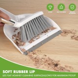 Mini pelle et balayette outils de nettoyage pratiques pour maison et camping - Blanc