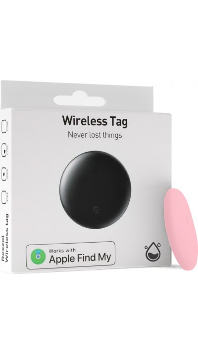 Mini traceur GPS de géolocalisation (alternative AirTag) - Rose
