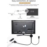 MiraScreen G7M HDMI Streaming Multimedia Gateway Drahtlos f&uuml;r iOS und Android (DLNA / Miracast / AirPlay) 2.4GHz/5GHz - Schwarz