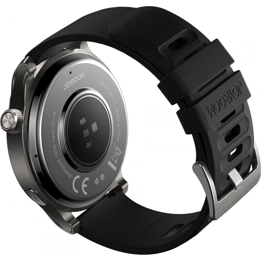 Montre connectée Smartwatch Joyroom Venture Series JR-FV1 avec fonction de réponse aux appels - Noir