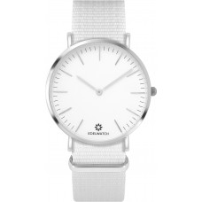 Edelwatch Uhr 41 mm (Men) Silver Zifferblatt Weiss (Batterie nicht enthalten) - Weiss