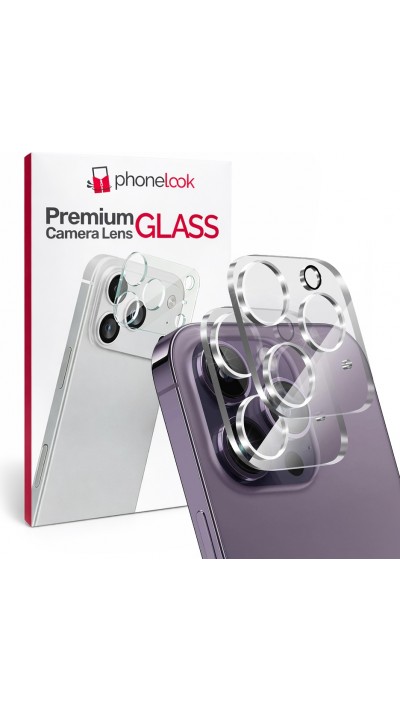 Pack de 2 vitres de protection caméra - Transparent - iPhone 16 Pro Max