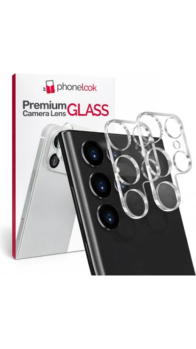 Pack de 2 vitres de protection caméra - Transparent - Samsung Galaxy S24 Ultra