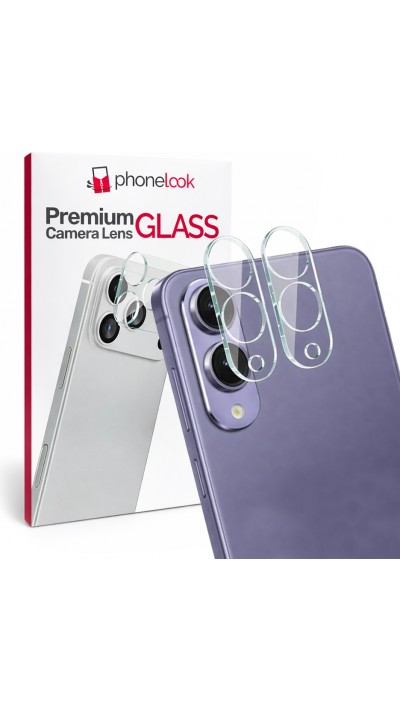 Pack de 2 vitres de protection caméra - Transparent - Samsung Galaxy S25 Edge