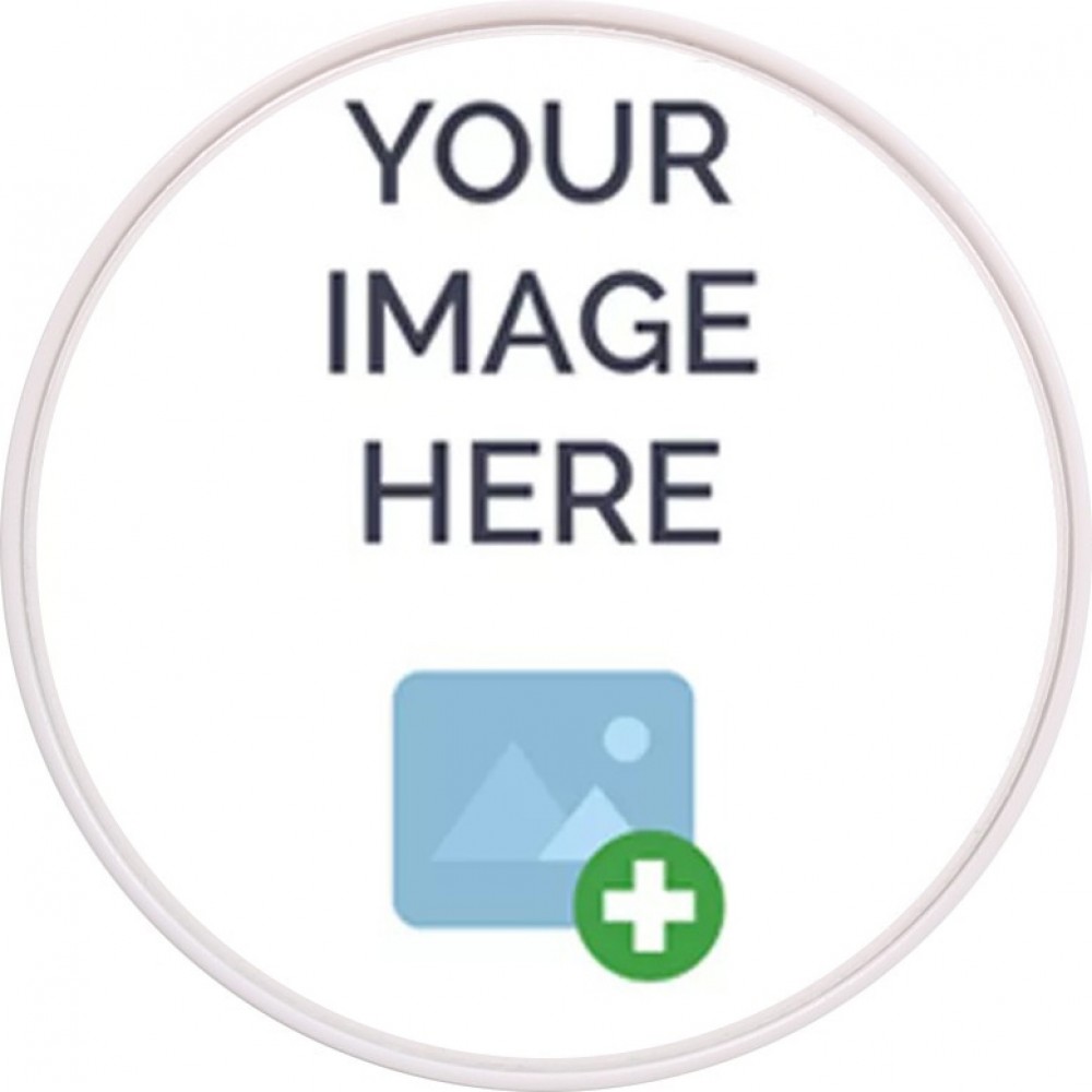 Pop Socket personnalisé blanc - Support de doigt interchangeable pour Smartphone / Tablettes - Custom