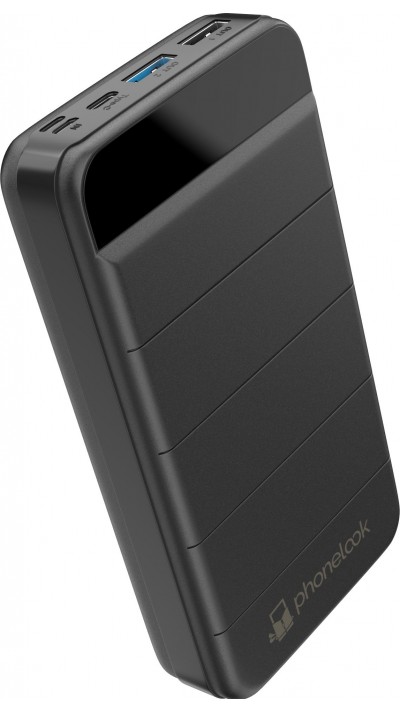 Power Bank batterie externe BLM-S30 50000mAh écran LED + double USB PhoneLook - Noir