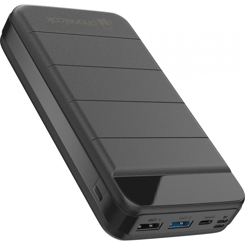 Power Bank batterie externe BLM-S30 50000mAh écran LED + double USB PhoneLook - Noir