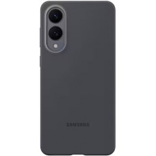 Galaxy S25 Edge Case H&uuml;lle - Samsung Original Silikon - Schwarz