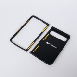 Google Pixel Fold Case Hülle - Silikon schwarz Pattern bees Spring 2026