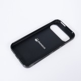 Coque Google Pixel 10 Pro XL - Silicone rigide noir Wine Teckel