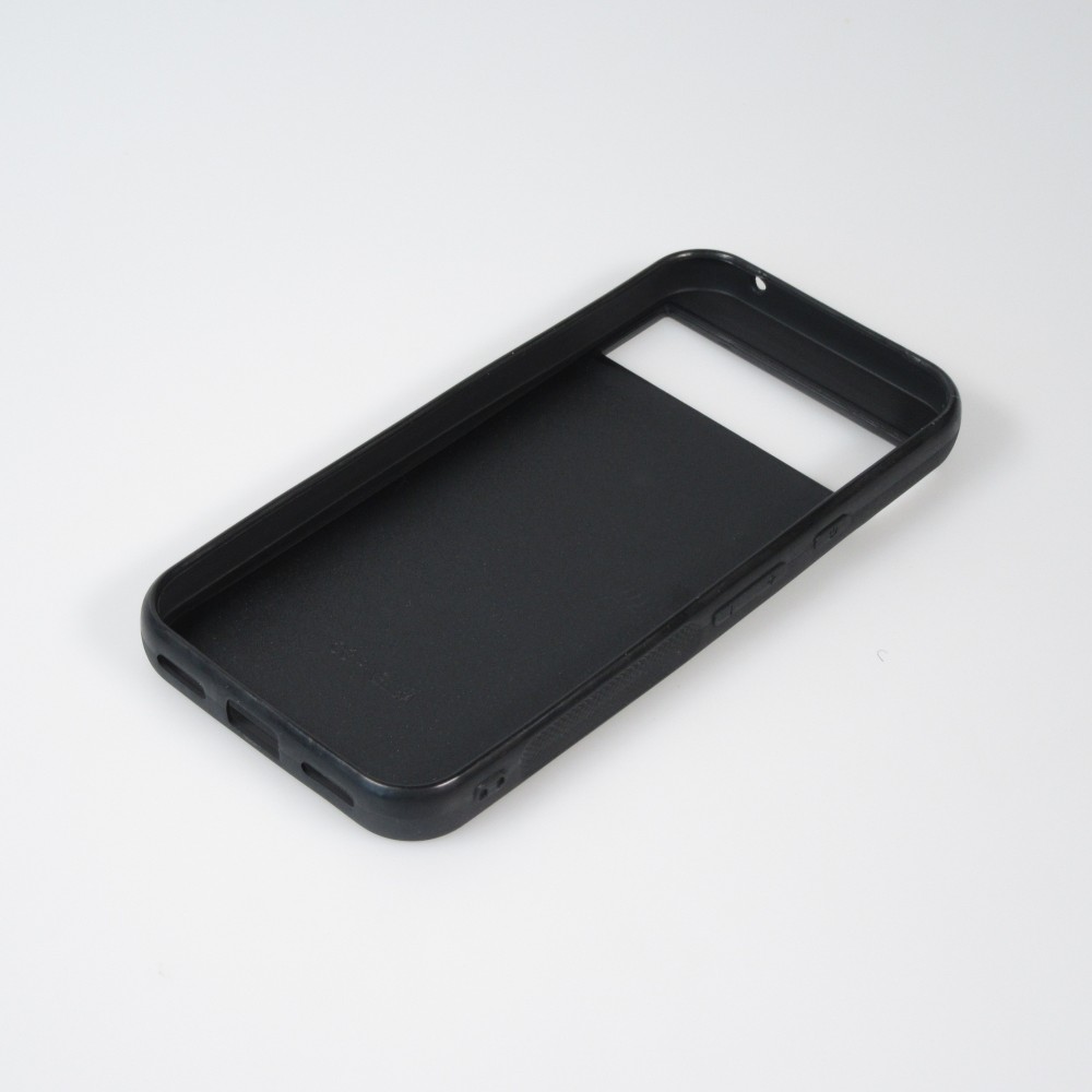 Coque Google Pixel 8a - Silicone rigide noir Zen Tiger