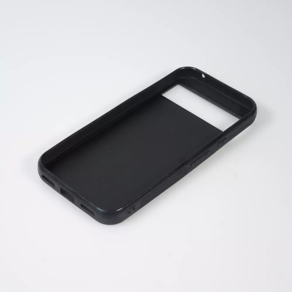 Google Pixel 8a Case Hülle - Silikon schwarz Verbier Cabane Mont-Fort