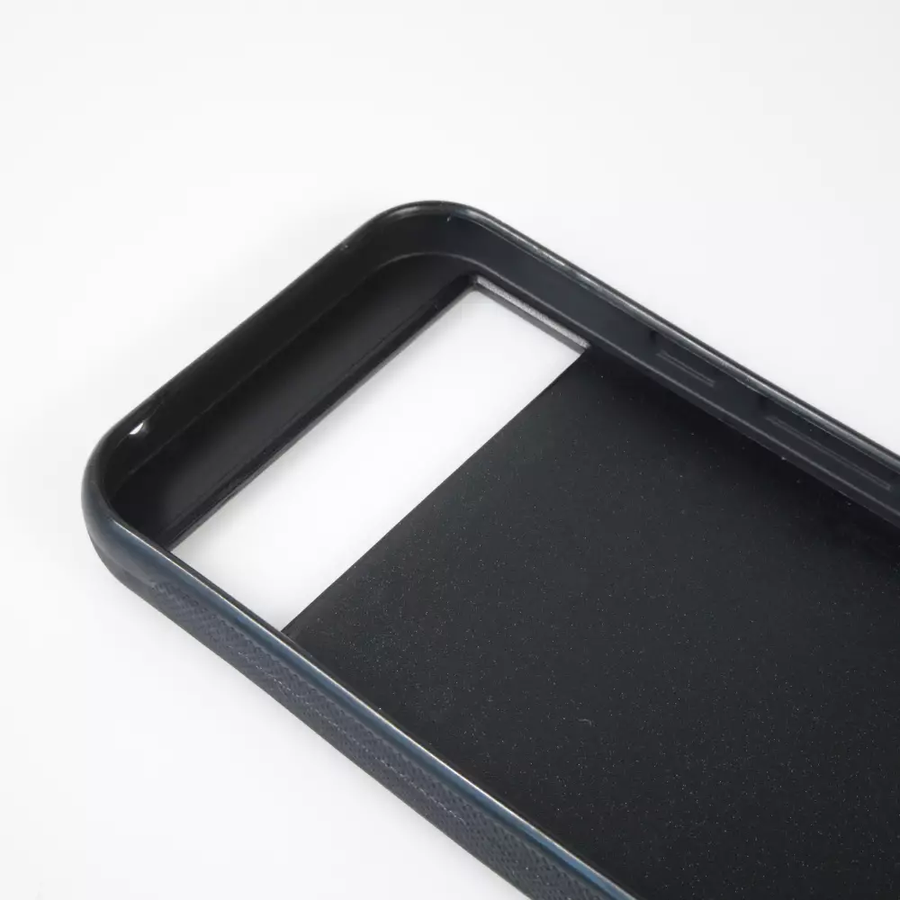 Google Pixel 8a Case Hülle - Silikon schwarz Verbier Cabane Mont-Fort