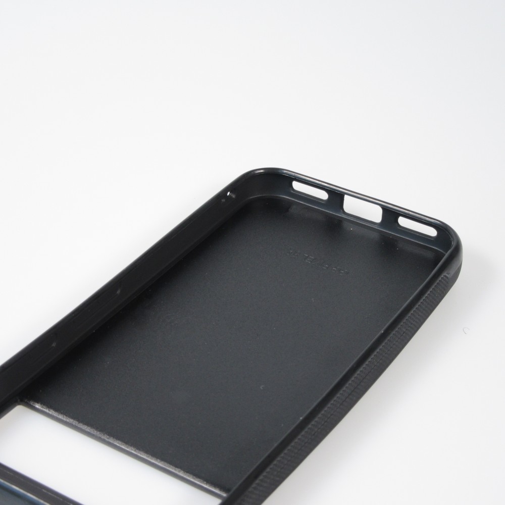 Coque Google Pixel 8a - Silicone rigide noir Zen Tiger