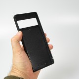 Coque Google Pixel 6 - Silicone rigide noir Astrologie Lion