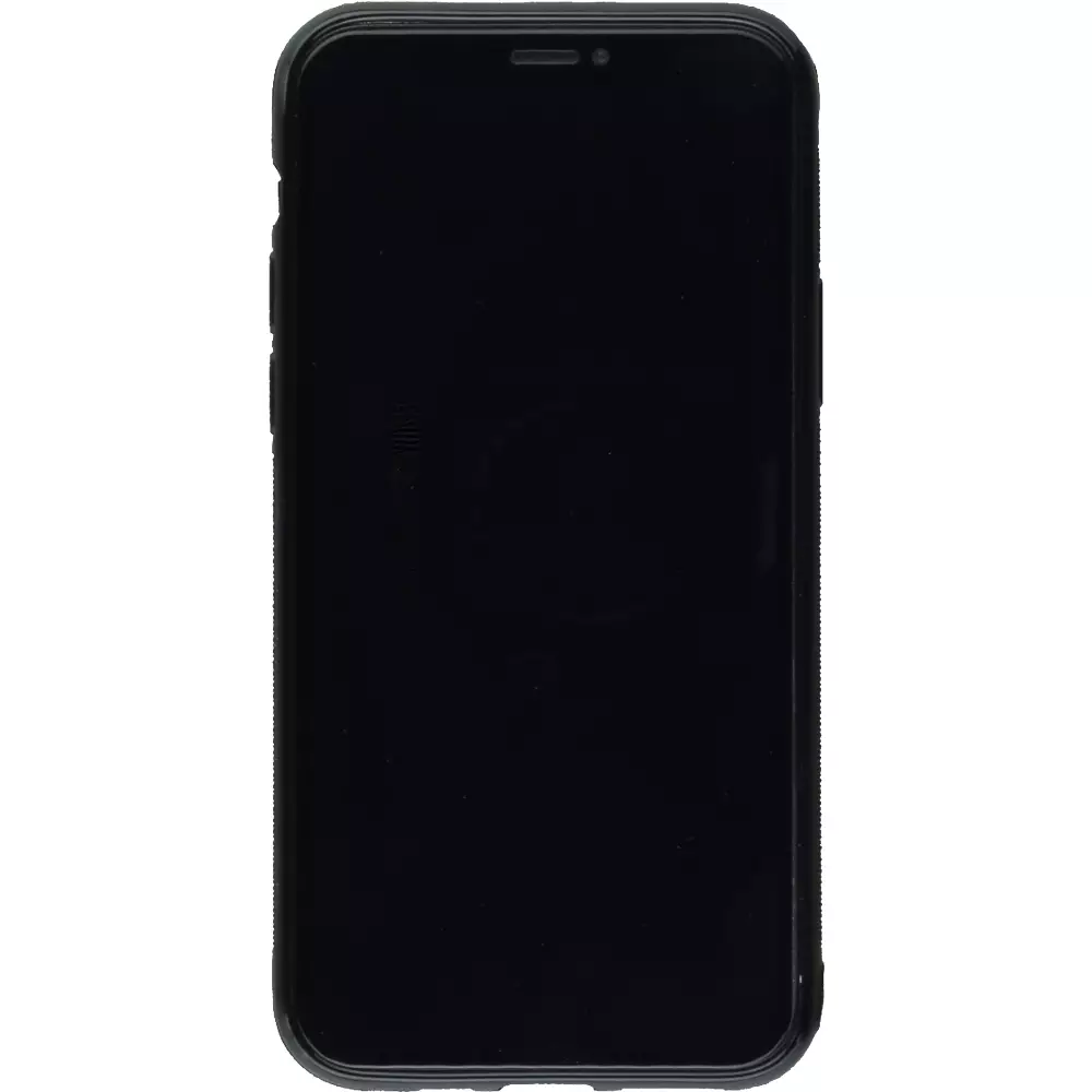 iPhone 11 Case Hülle - Silikon schwarz Kunstbild - Die Erschaffung Adams - Michelangelo