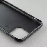iPhone 11 Case Hülle - Silikon schwarz Kunstbild - Die Erschaffung Adams - Michelangelo