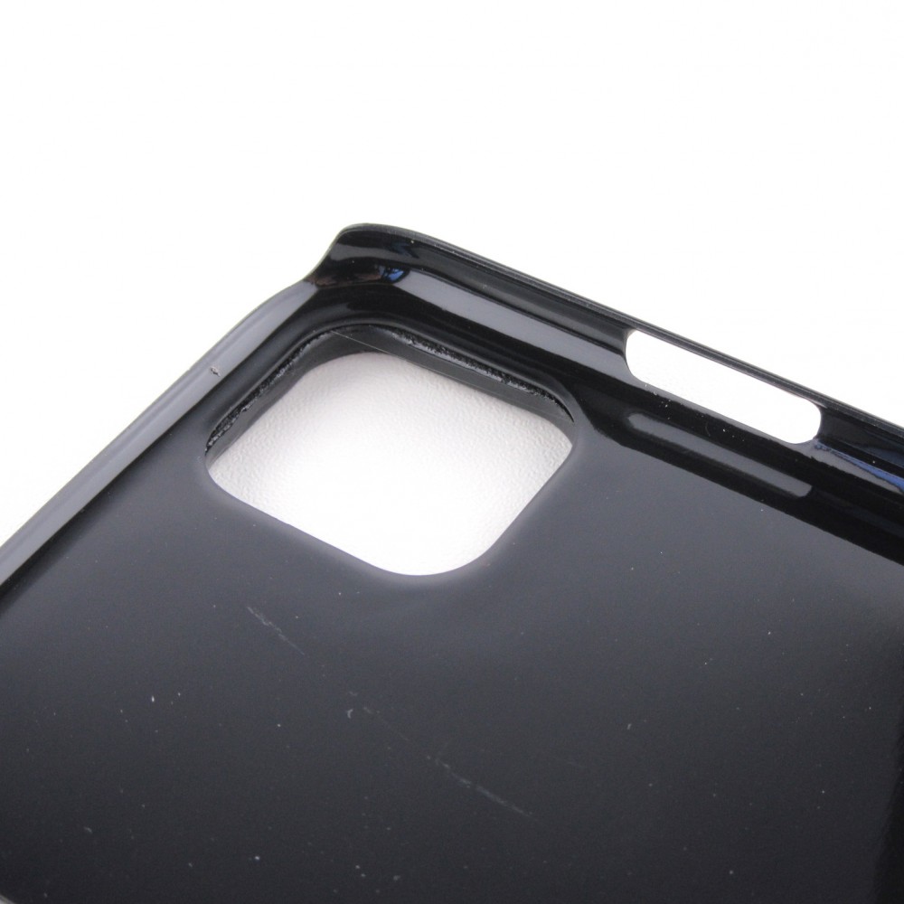 Coque iPhone 11 - Wallet noir Summer 2025 Pattern soleil