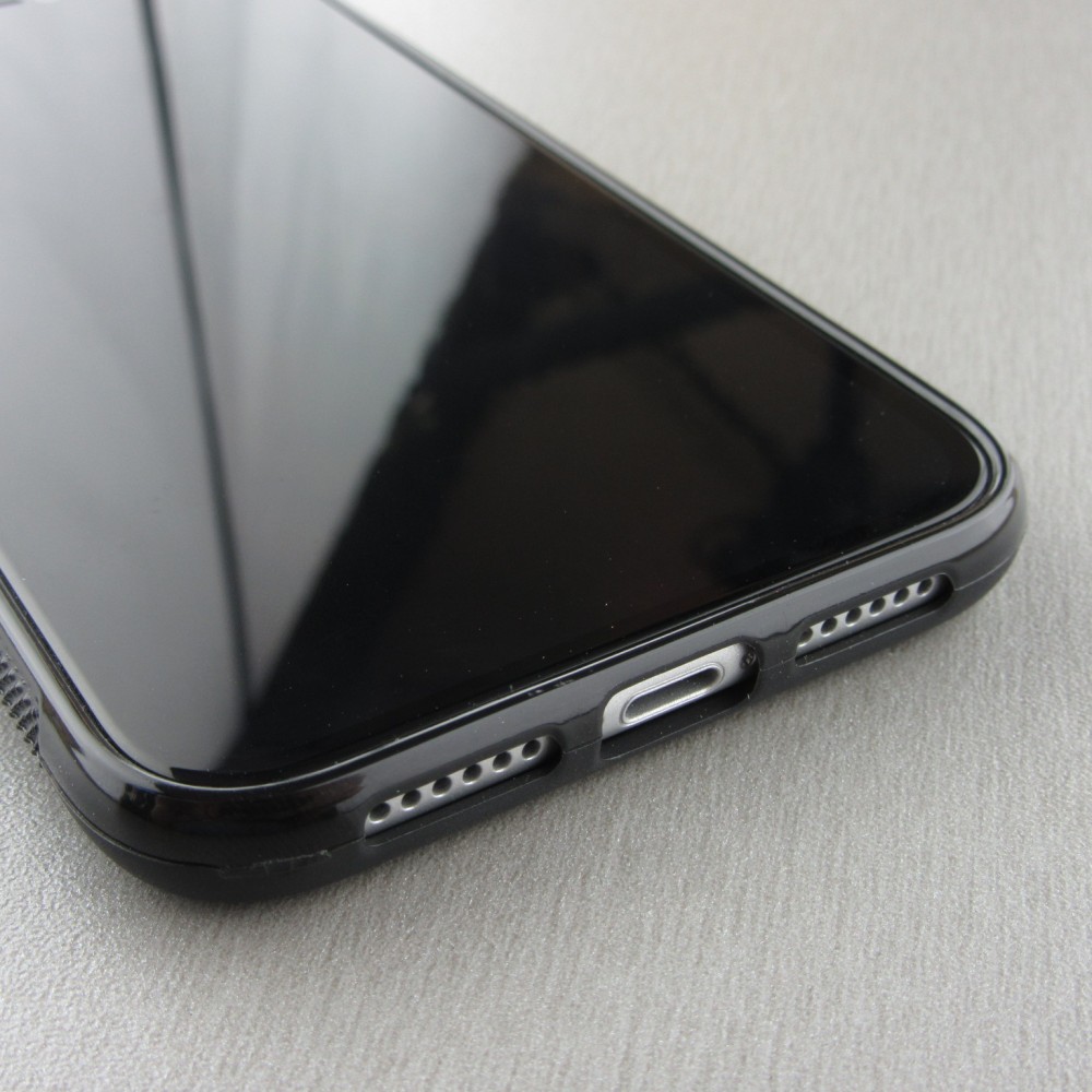 iPhone 11 Pro Max Case Hülle - Silikon schwarz BMW M4 Tokio Nacht