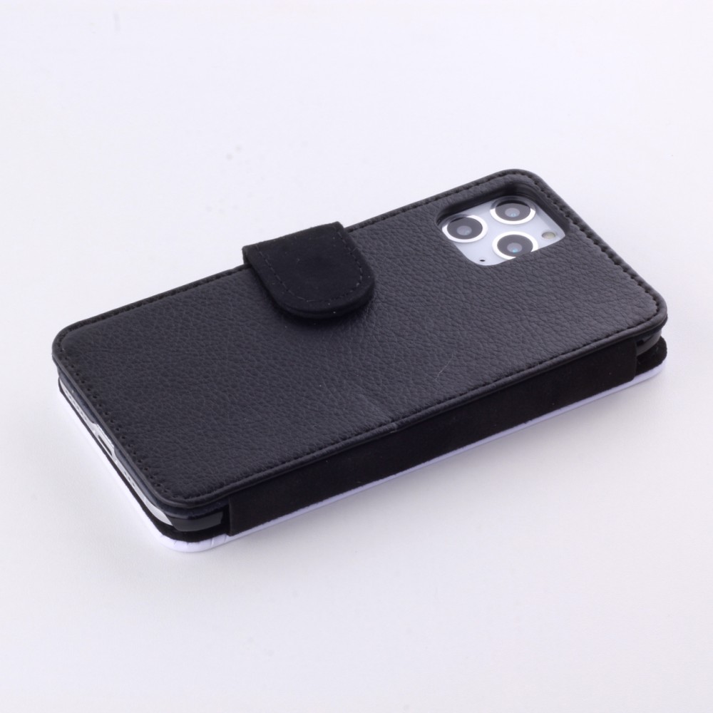 Coque iPhone 11 Pro Max - Wallet noir Summer 2025 Pattern soleil