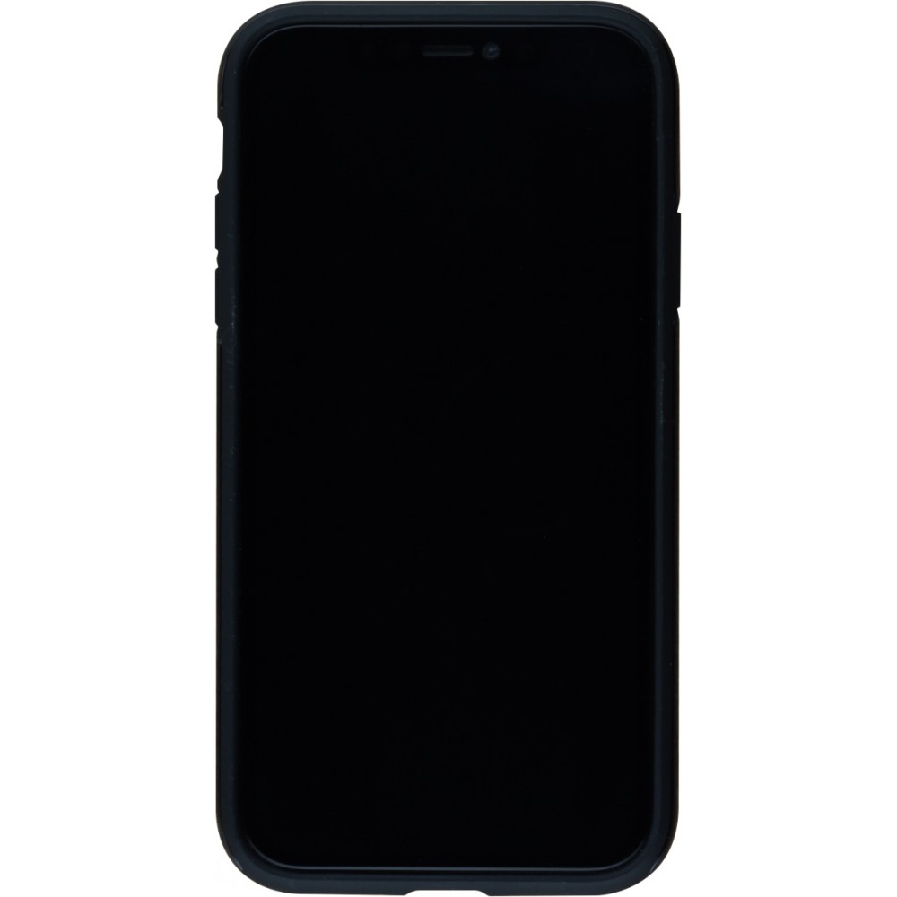 Coque iPhone 11 Pro - Hybrid Armor noir Summer 2025 Grow with the flow