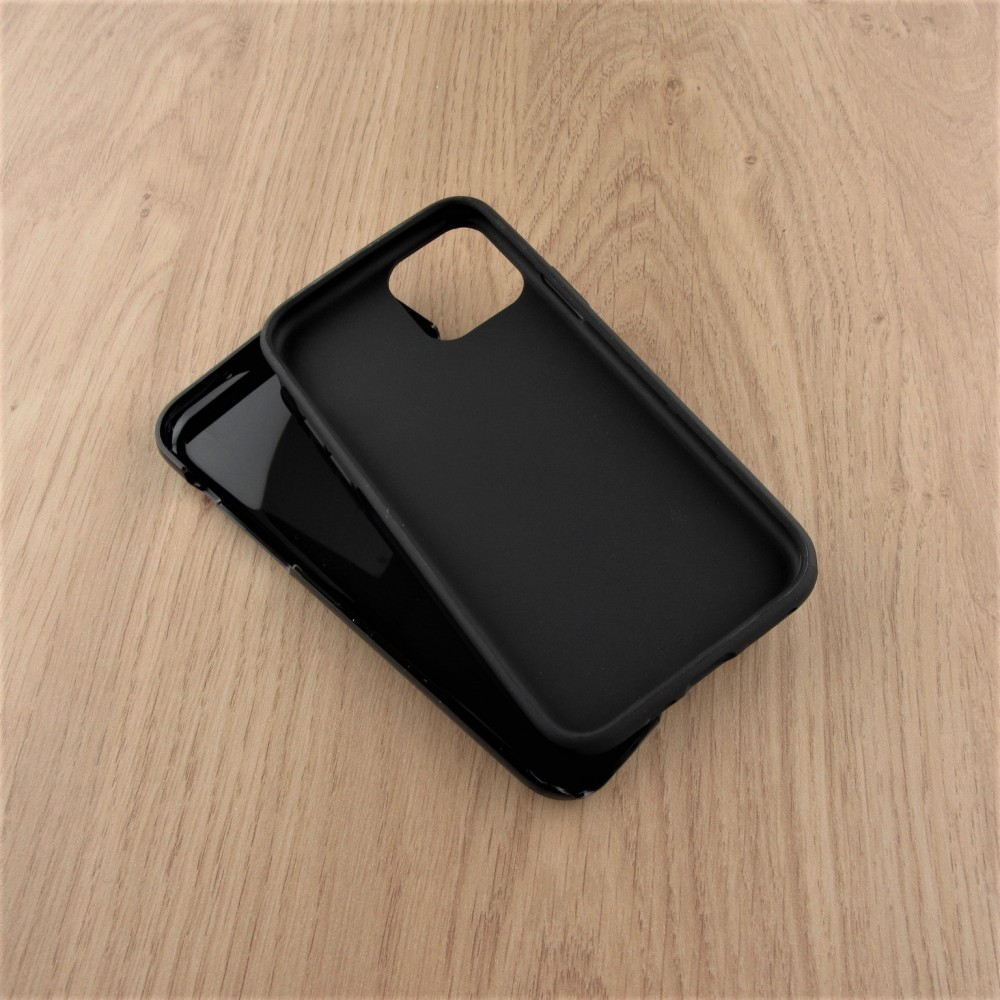 Coque iPhone 11 Pro - Hybrid Armor noir Summer 2025 Grow with the flow