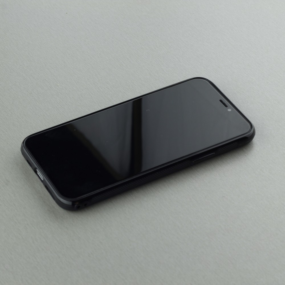 Coque iPhone 11 Pro - Silicone rigide noir Salnikova 05