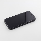 Coque iPhone 12 / 12 Pro - Silicone rigide noir Summer 2025 Bring me to the beach
