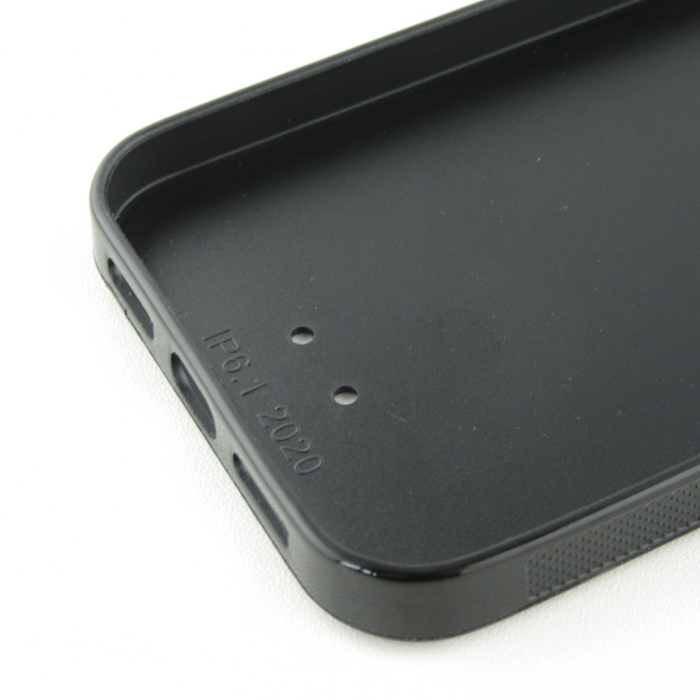 Coque iPhone 12 / 12 Pro - Silicone rigide noir Summer 2025 Bring me to the beach