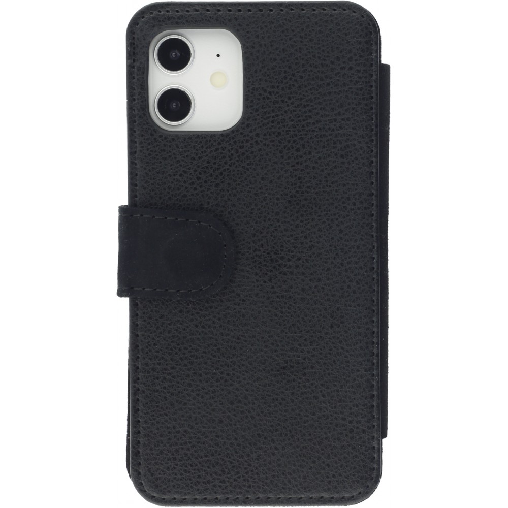 Coque iPhone 12 / 12 Pro - Wallet noir Summer 2025 Bring me to the beach