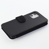Coque iPhone 12 / 12 Pro - Wallet noir Summer 2025 Bring me to the beach