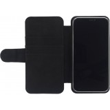 Coque iPhone 12 / 12 Pro - Wallet noir Summer 2025 Bring me to the beach