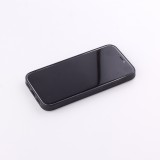 Coque iPhone 12 mini - Silicone rigide noir Summer 2025 Enjoy your life