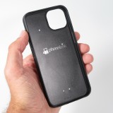 Coque iPhone 13 - Silicone rigide noir Halloween 2025 Scream