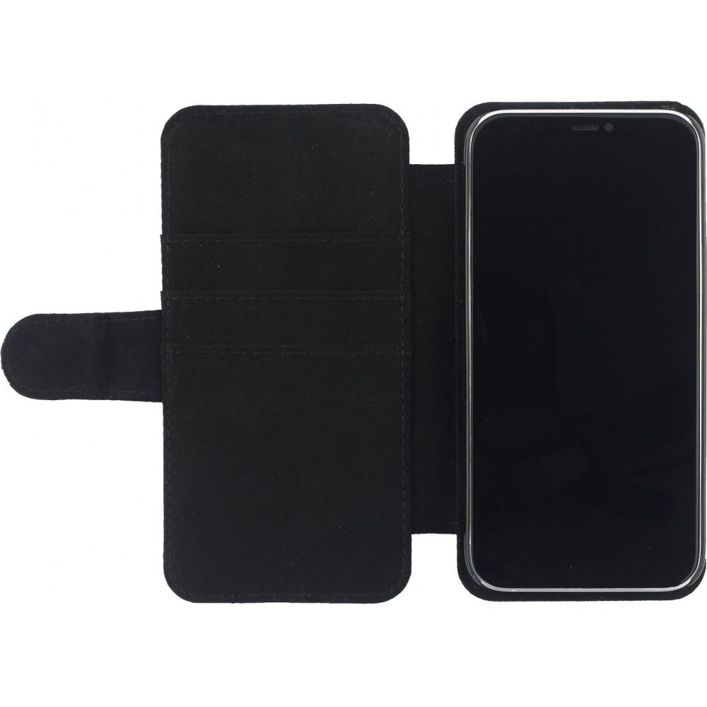 Coque iPhone 13 - Wallet noir Xanax Alprazolam 2025
