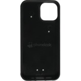 Coque iPhone 13 mini - Silicone rigide noir Halloween 2025 Trick treat