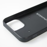 Coque iPhone 13 mini - Silicone rigide noir Halloween 2025 Trick treat