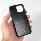 Coque iPhone 13 mini - Silicone rigide noir Halloween 2025 Trick treat