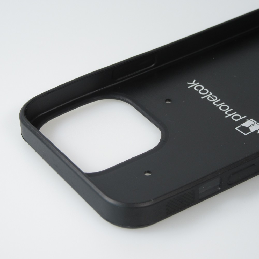 Coque iPhone 13 Pro - Silicone rigide noir Canton BE noir