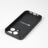 Coque iPhone 14 Pro - Silicone rigide noir Summer 2025 Pattern citron