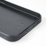 Coque iPhone 15 Pro Max - Silicone rigide noir 100% unique générée par intelligence artificielle (AI) avec vos idées