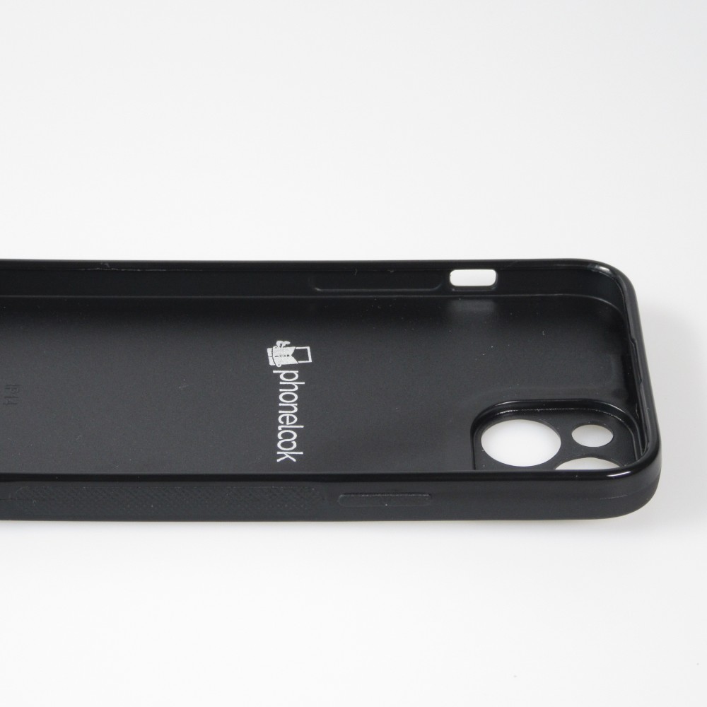 Coque iPhone 15 Plus - Silicone rigide noir Tableau art - La Joconde - Léonard de Vinci