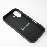 Coque personnalisée avec bords en silicone noir - iPhone 16 Plus
