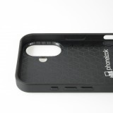 Coque personnalisée avec bords en silicone noir - iPhone 16 Plus