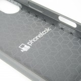 Coque personnalisée avec bords en silicone noir - iPhone 16 Plus