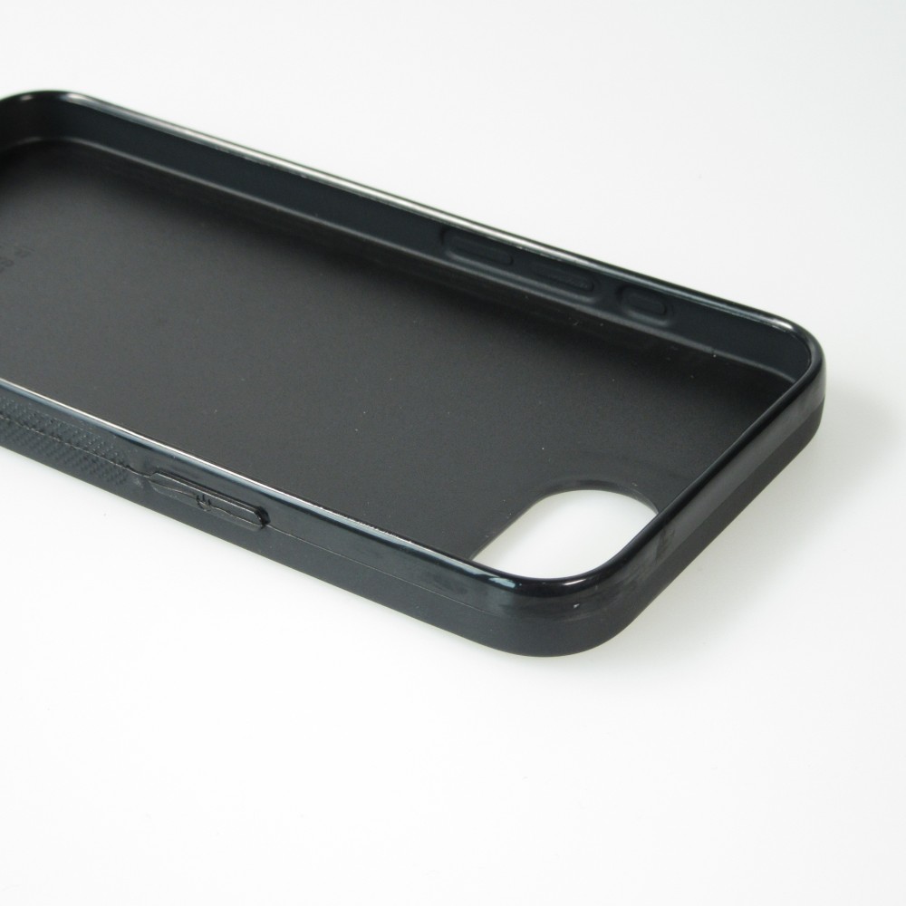 Coque iPhone 16e - Silicone rigide noir Summer 2025 Bring me to the beach