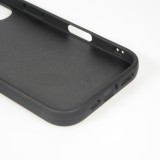 Coque iPhone 17 - Silicone rigide noir Mom 1903