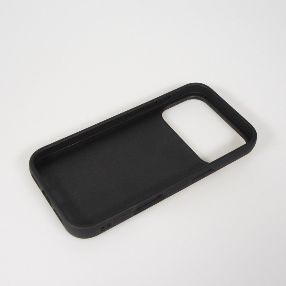 Coque iPhone 17 Pro - Silicone rigide noir Spring 23 Japan