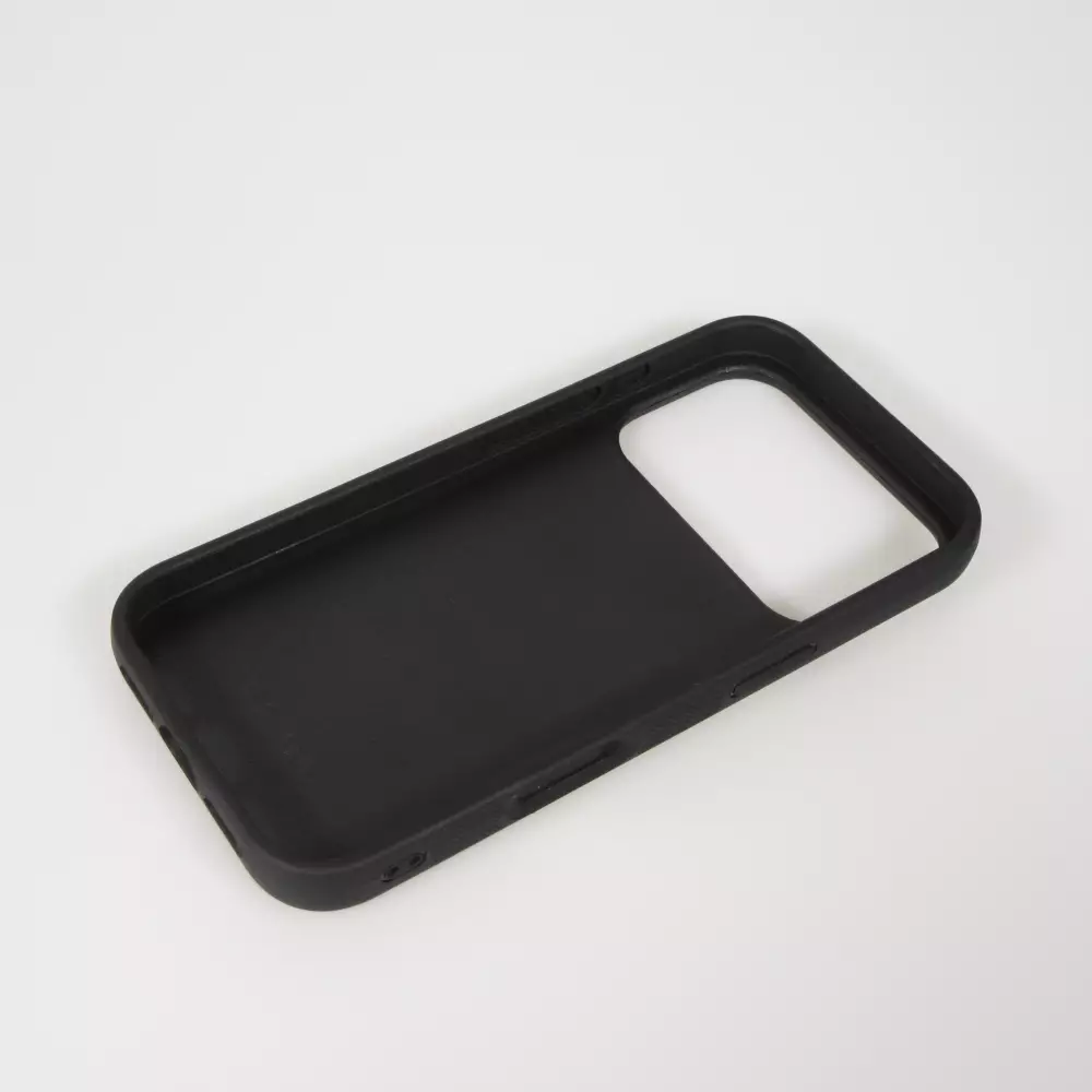 Coque iPhone 17 Pro - Silicone rigide noir Nendaz Mountain Jacuzzi